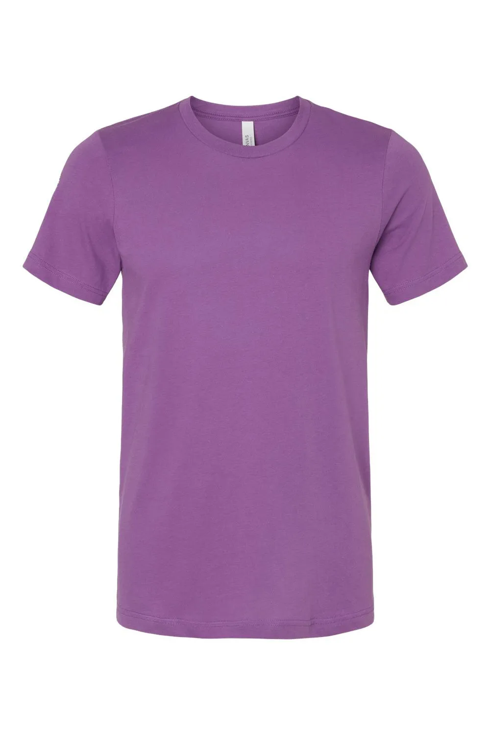 Bella   Canvas Mens Jersey Short Sleeve Crewneck T-Shirt - Royal Purple
