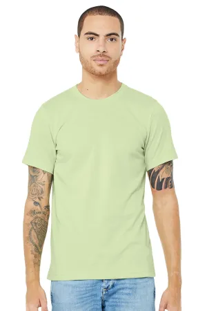 Bella   Canvas Mens Jersey Short Sleeve Crewneck T-Shirt - Spring Green