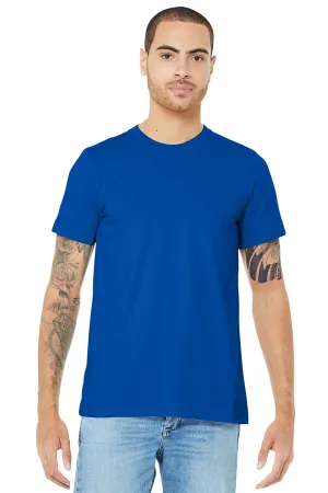 Bella   Canvas Mens Jersey Short Sleeve Crewneck T-Shirt - True Royal Blue