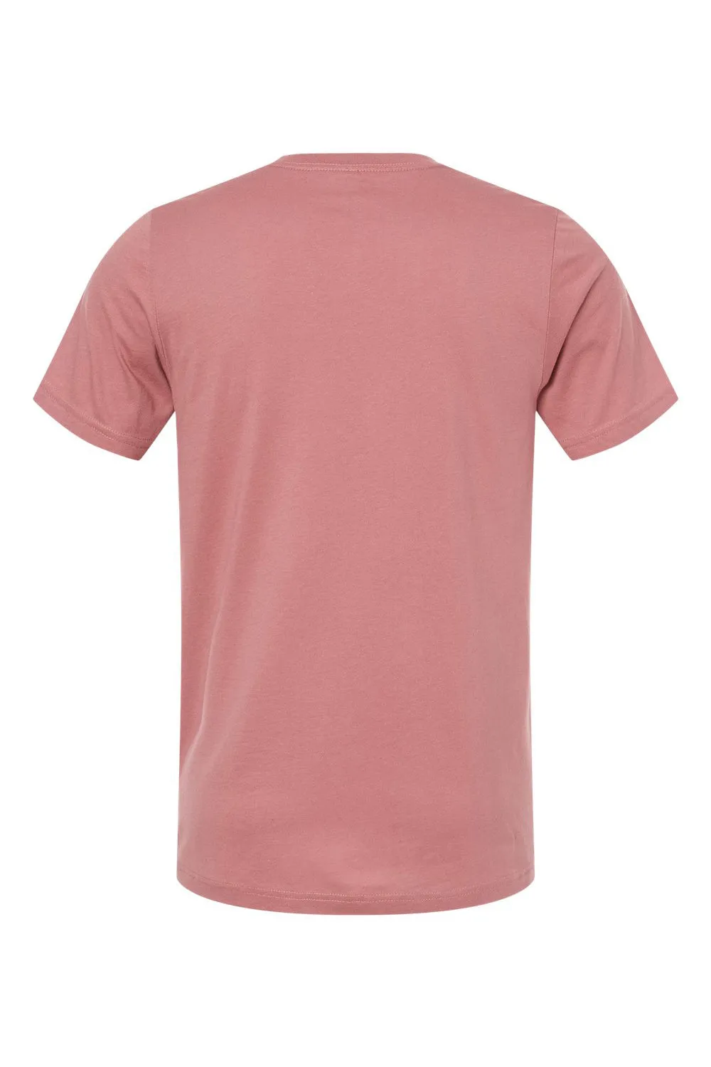 Bella   Canvas Mens Jersey Short Sleeve V-Neck T-Shirt - Mauve