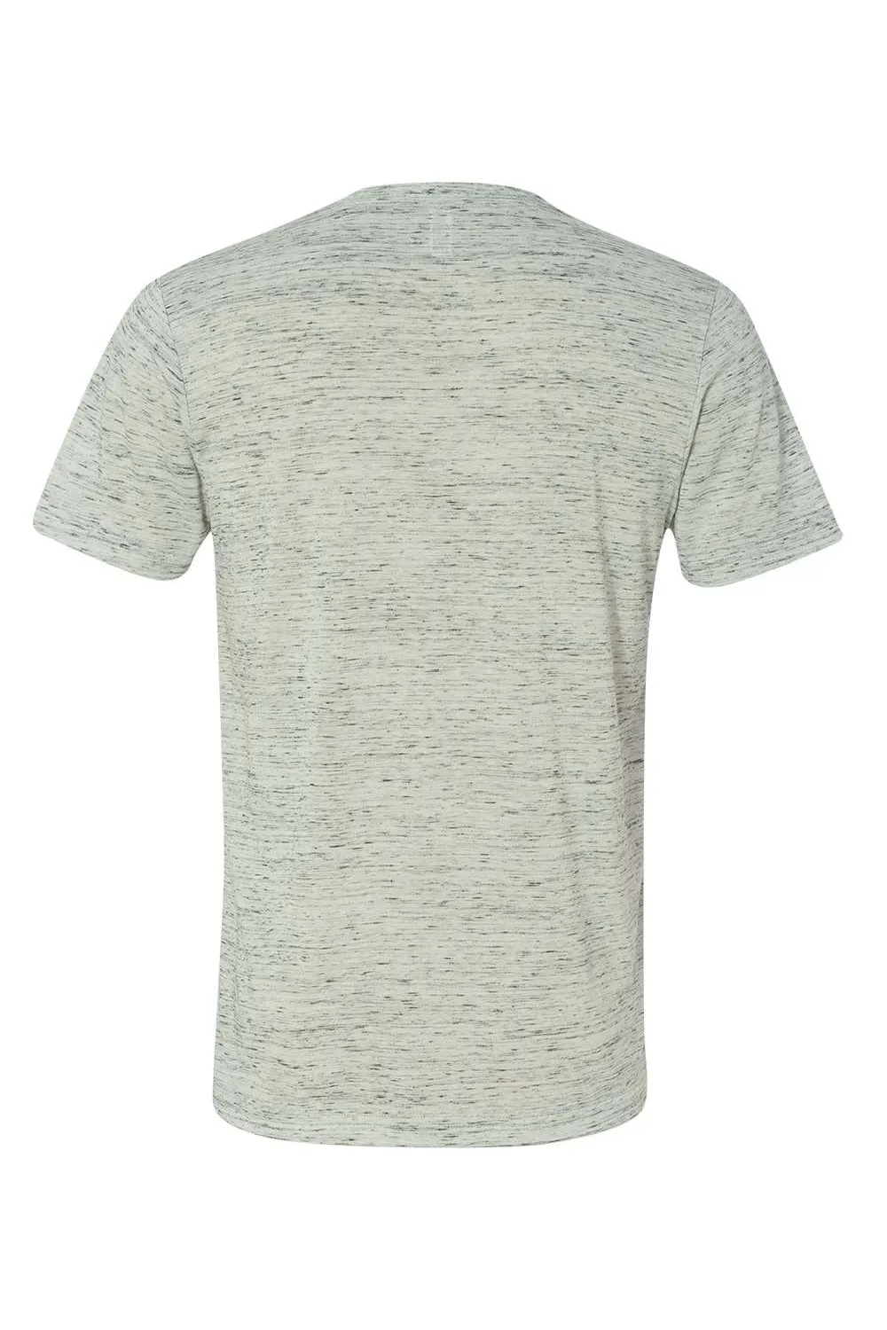 Bella   Canvas Mens Jersey Short Sleeve V-Neck T-Shirt - White Marble