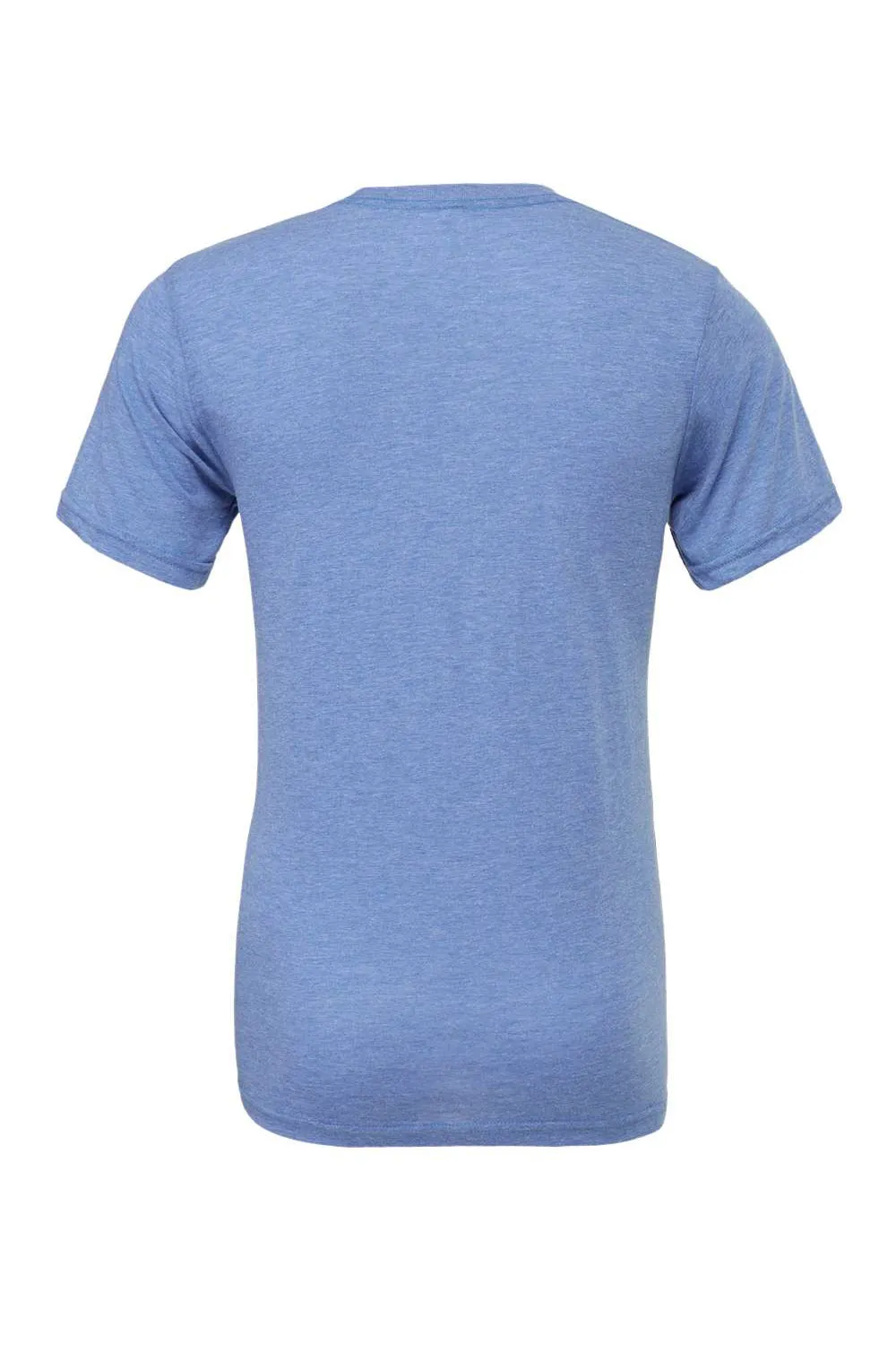 Bella   Canvas Mens Short Sleeve Crewneck T-Shirt - Blue