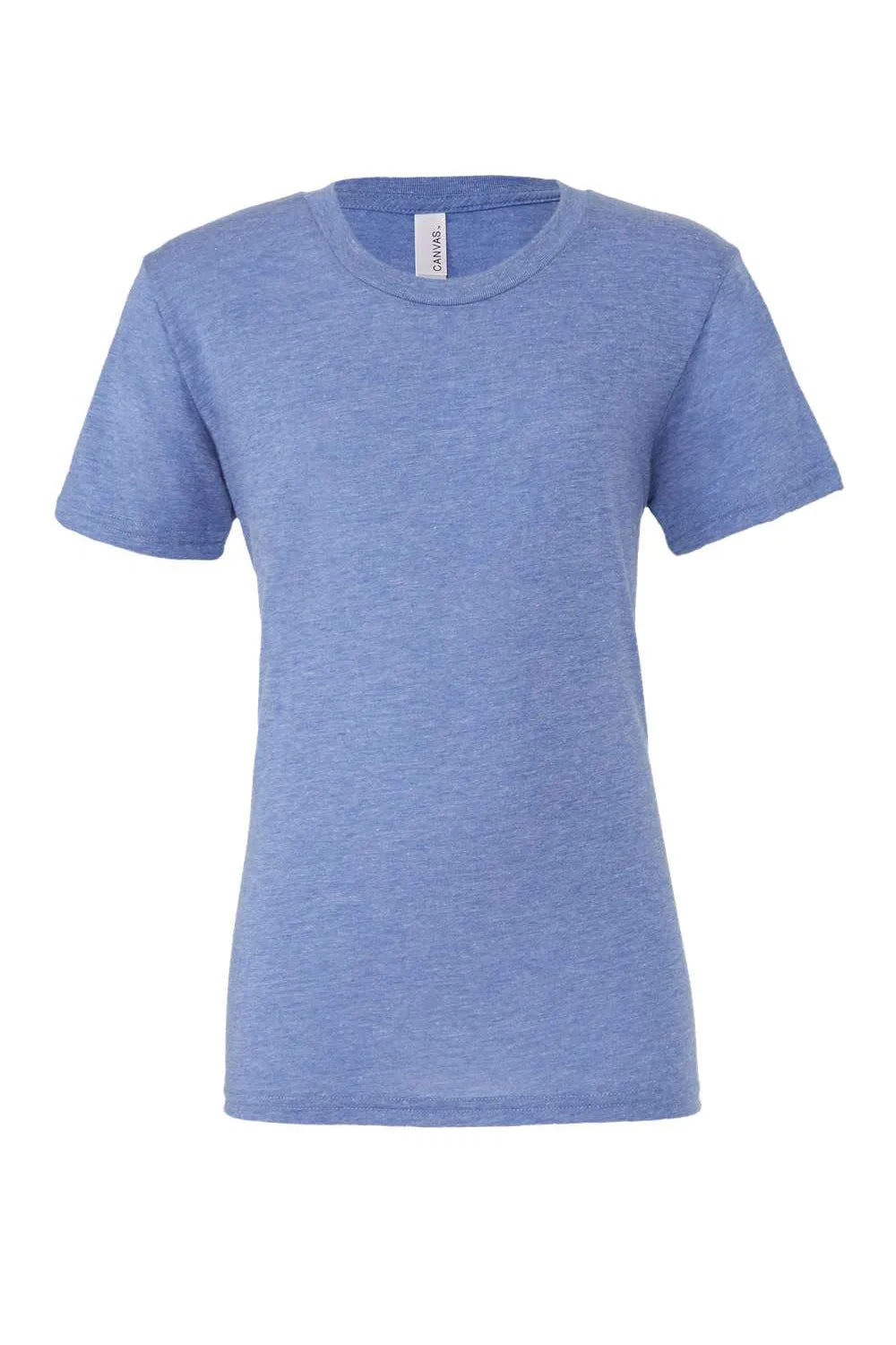Bella   Canvas Mens Short Sleeve Crewneck T-Shirt - Blue