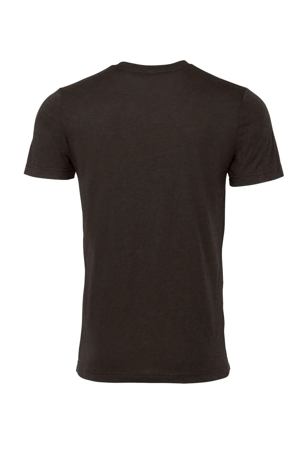 Bella   Canvas Mens Short Sleeve Crewneck T-Shirt - Espresso Brown