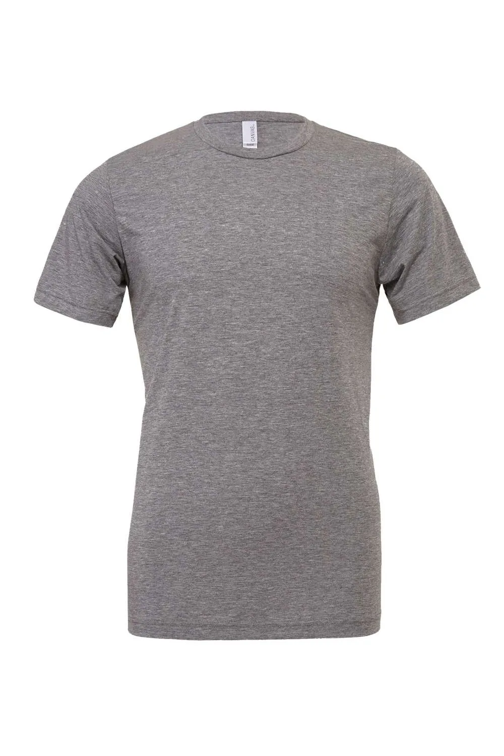 Bella   Canvas Mens Short Sleeve Crewneck T-Shirt - Grey