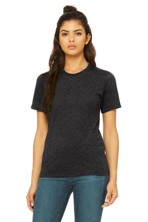 Bella   Canvas Mens Short Sleeve Crewneck T-Shirt - Heather Dark Grey