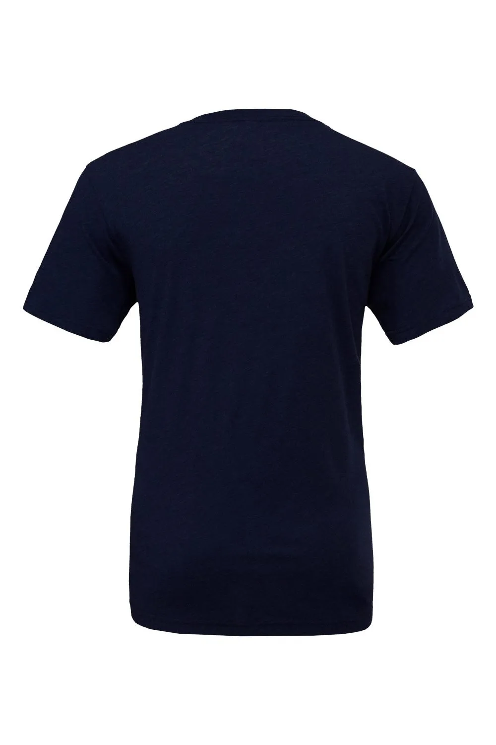 Bella   Canvas Mens Short Sleeve Crewneck T-Shirt - Solid Navy Blue