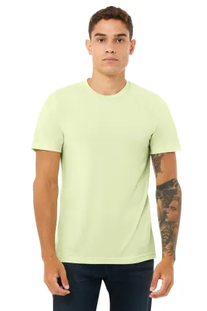 Bella   Canvas Mens Short Sleeve Crewneck T-Shirt - Spring Green