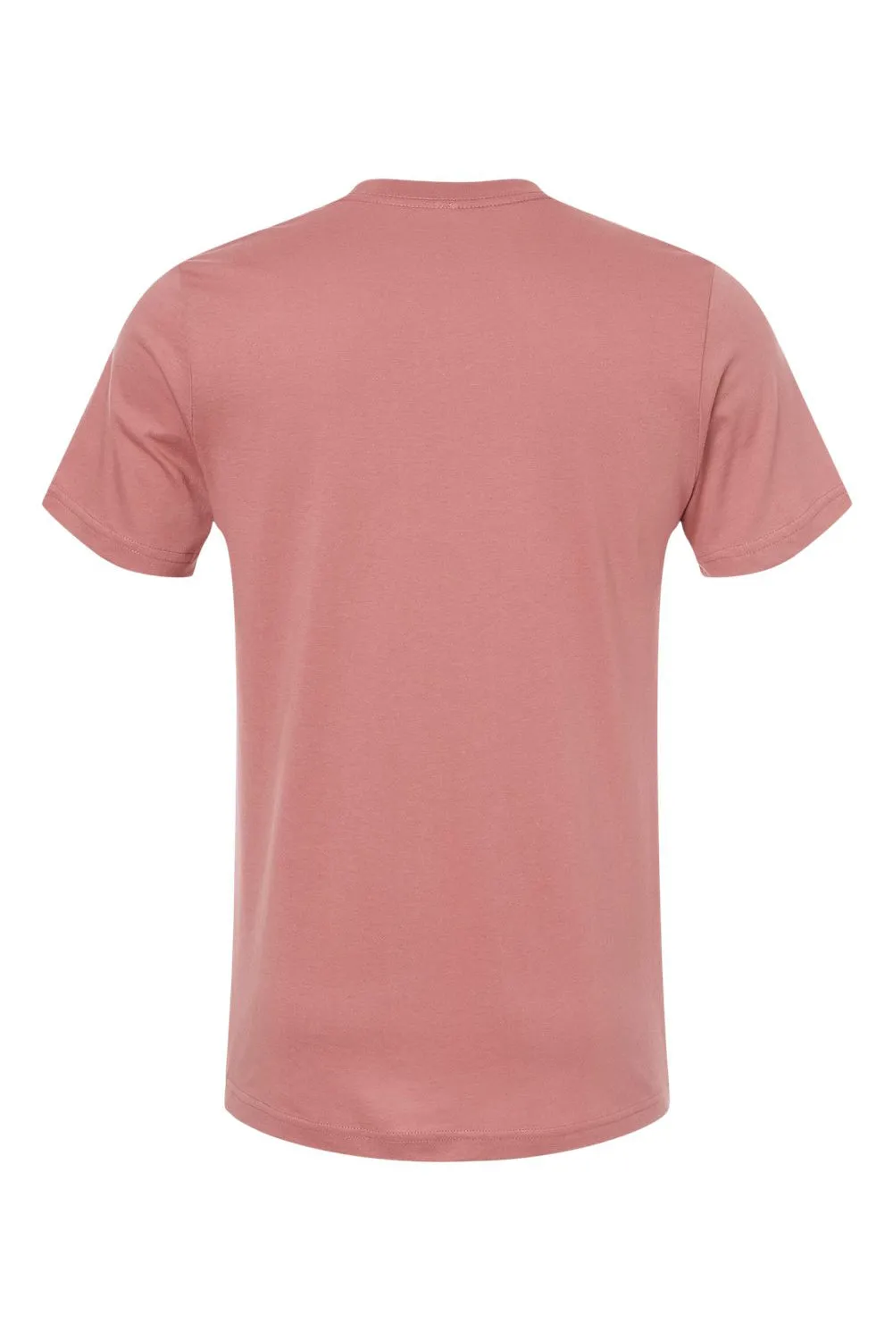 Bella   Canvas Mens USA Made Jersey Short Sleeve Crewneck T-Shirt - Mauve