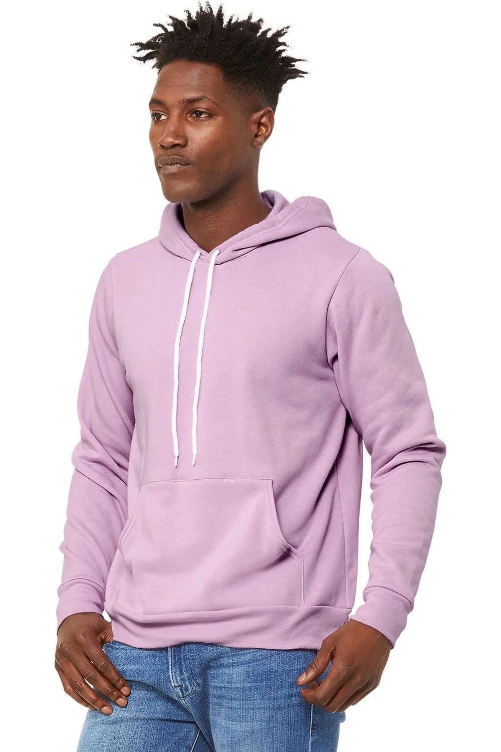 Bella   Canvas Unisex Pullover Polycotton Fleece Hooded Sweatshirt / Hoodie
