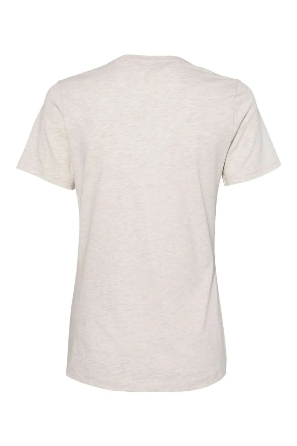 Bella   Canvas Womens CVC Short Sleeve Crewneck T-Shirt - Heather Prism Natural