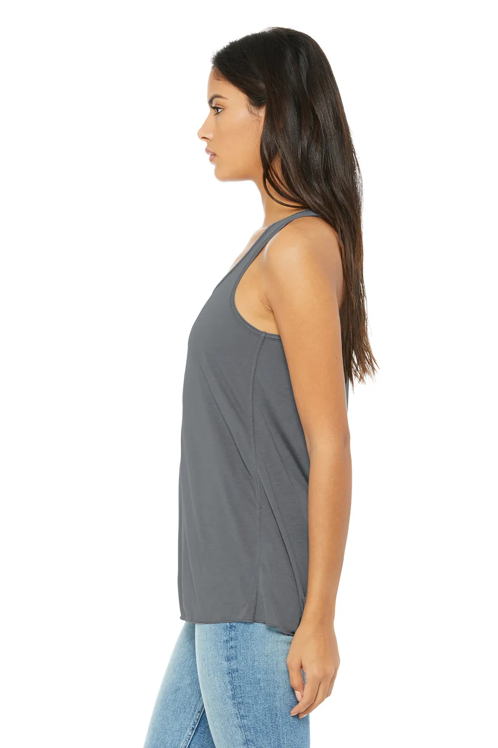 Bella   Canvas Womens Flowy Tank Top - Storm Grey - Closeout
