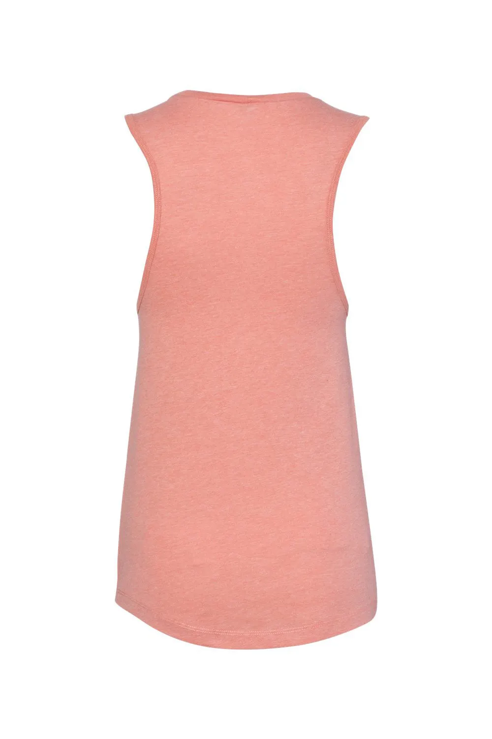 Bella   Canvas Womens Jersey Muscle Tank Top - Heather Sunset Orange
