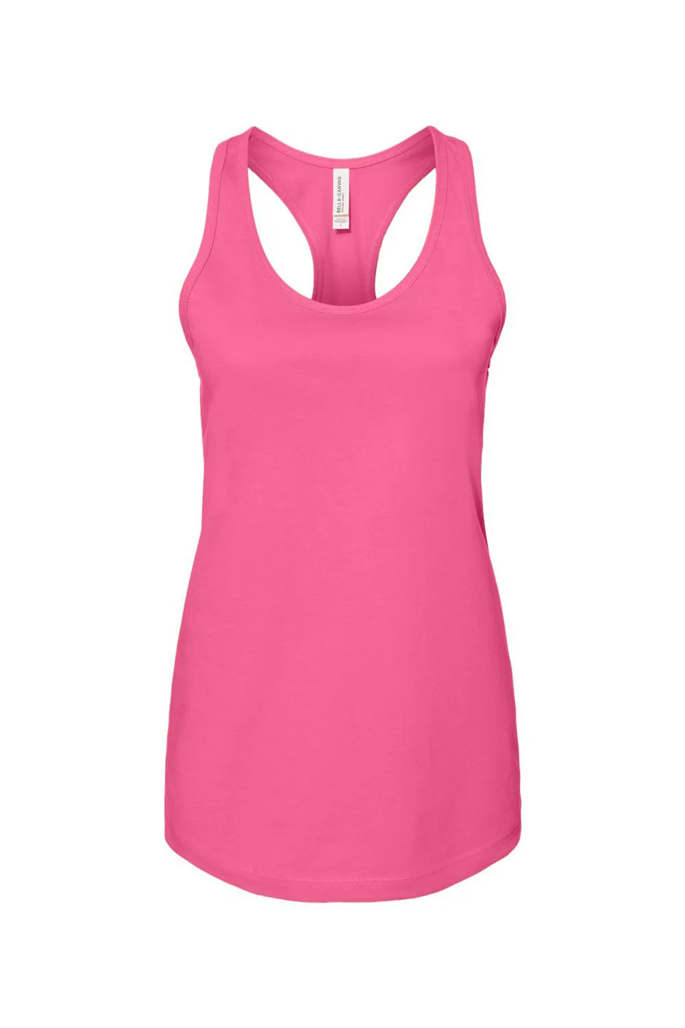 Bella   Canvas Womens Jersey Tank Top - Charity Pink