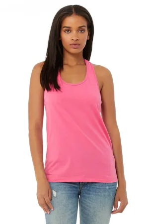 Bella   Canvas Womens Jersey Tank Top - Charity Pink