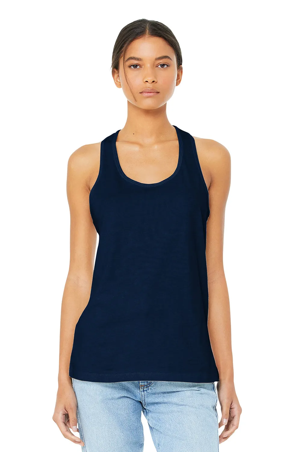 Bella   Canvas Womens Jersey Tank Top - Navy Blue