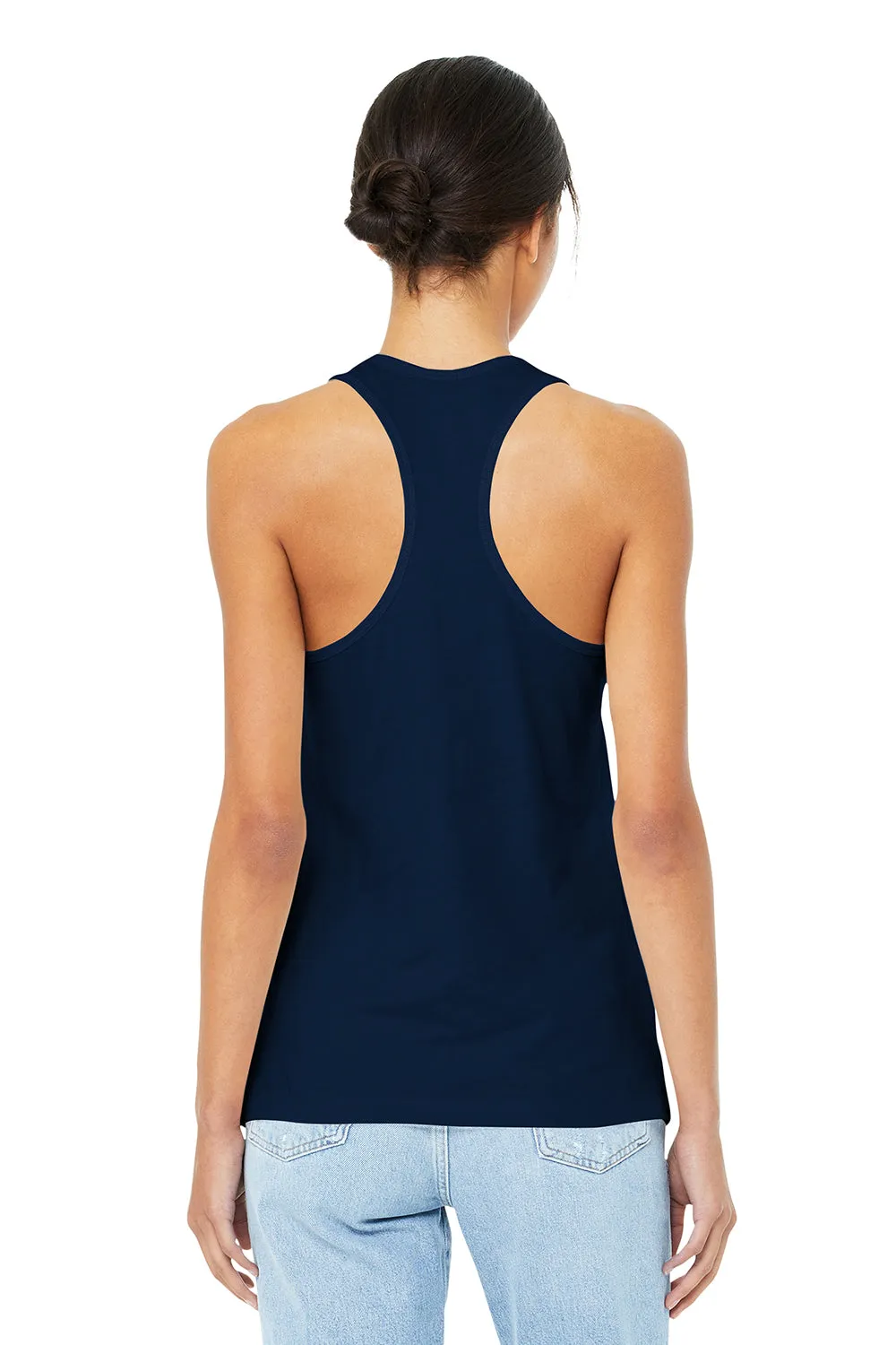 Bella   Canvas Womens Jersey Tank Top - Navy Blue