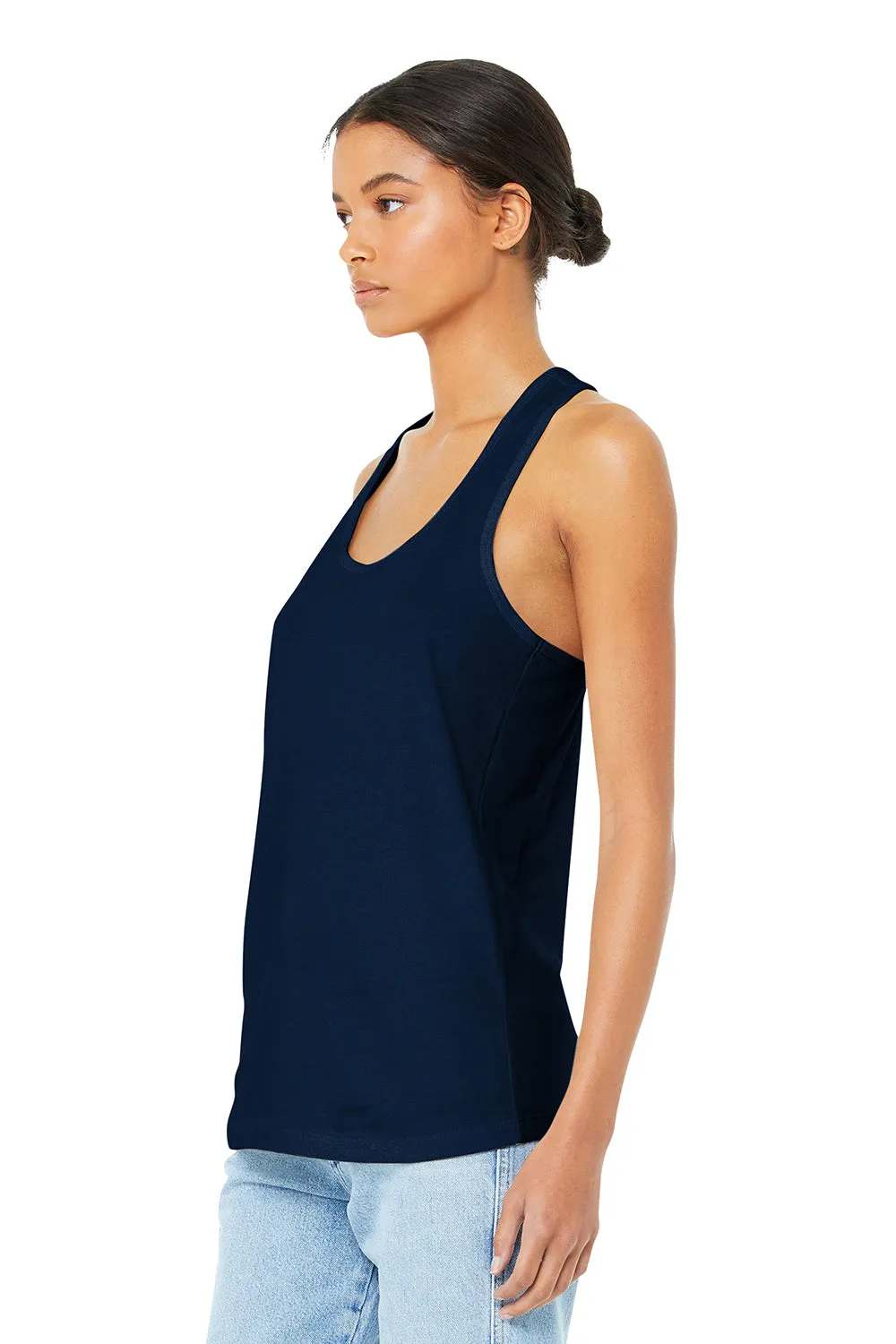 Bella   Canvas Womens Jersey Tank Top - Navy Blue