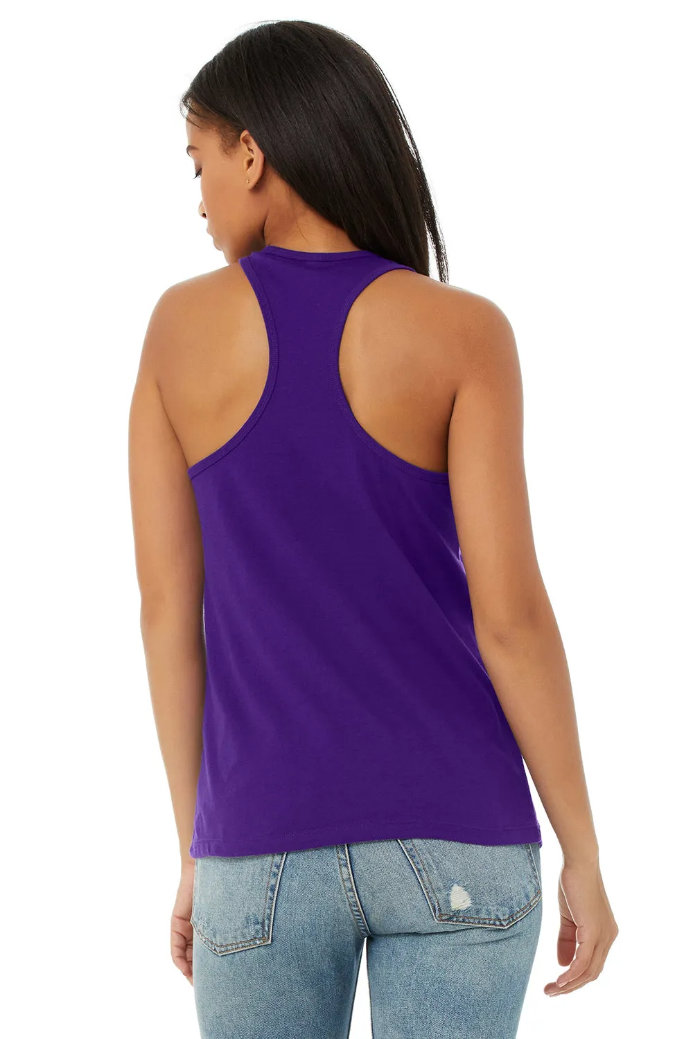 Bella   Canvas Womens Jersey Tank Top - Team Purple