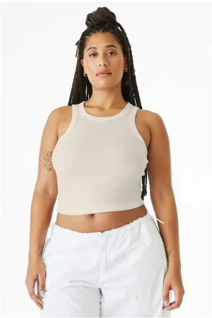 Bella   Canvas Womens Micro Ribbed Racerback Tank Top - Natural