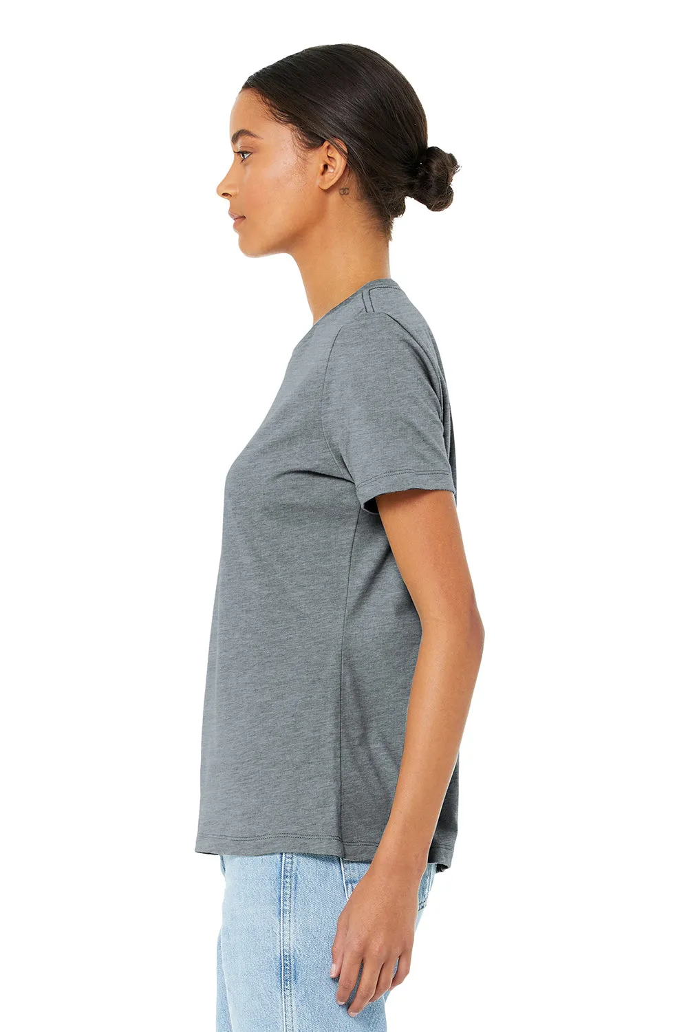 Bella   Canvas Womens Relaxed Jersey Short Sleeve Crewneck T-Shirt - Athletic Grey