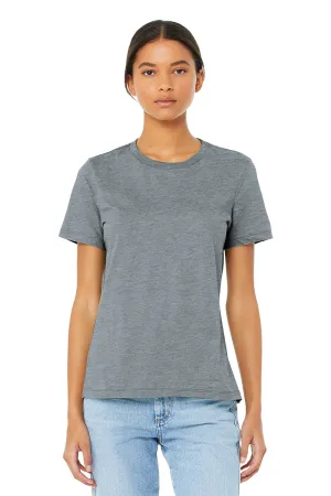 Bella   Canvas Womens Relaxed Jersey Short Sleeve Crewneck T-Shirt - Athletic Grey