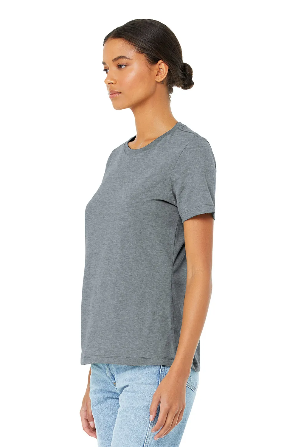 Bella   Canvas Womens Relaxed Jersey Short Sleeve Crewneck T-Shirt - Athletic Grey