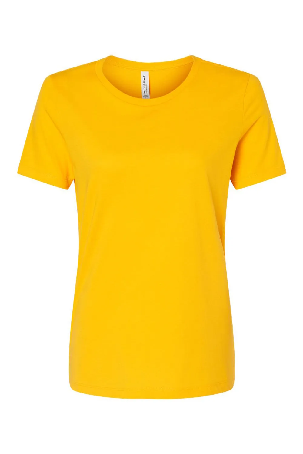 Bella   Canvas Womens Relaxed Jersey Short Sleeve Crewneck T-Shirt - Gold