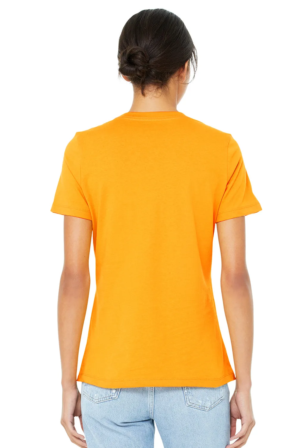 Bella   Canvas Womens Relaxed Jersey Short Sleeve Crewneck T-Shirt - Gold