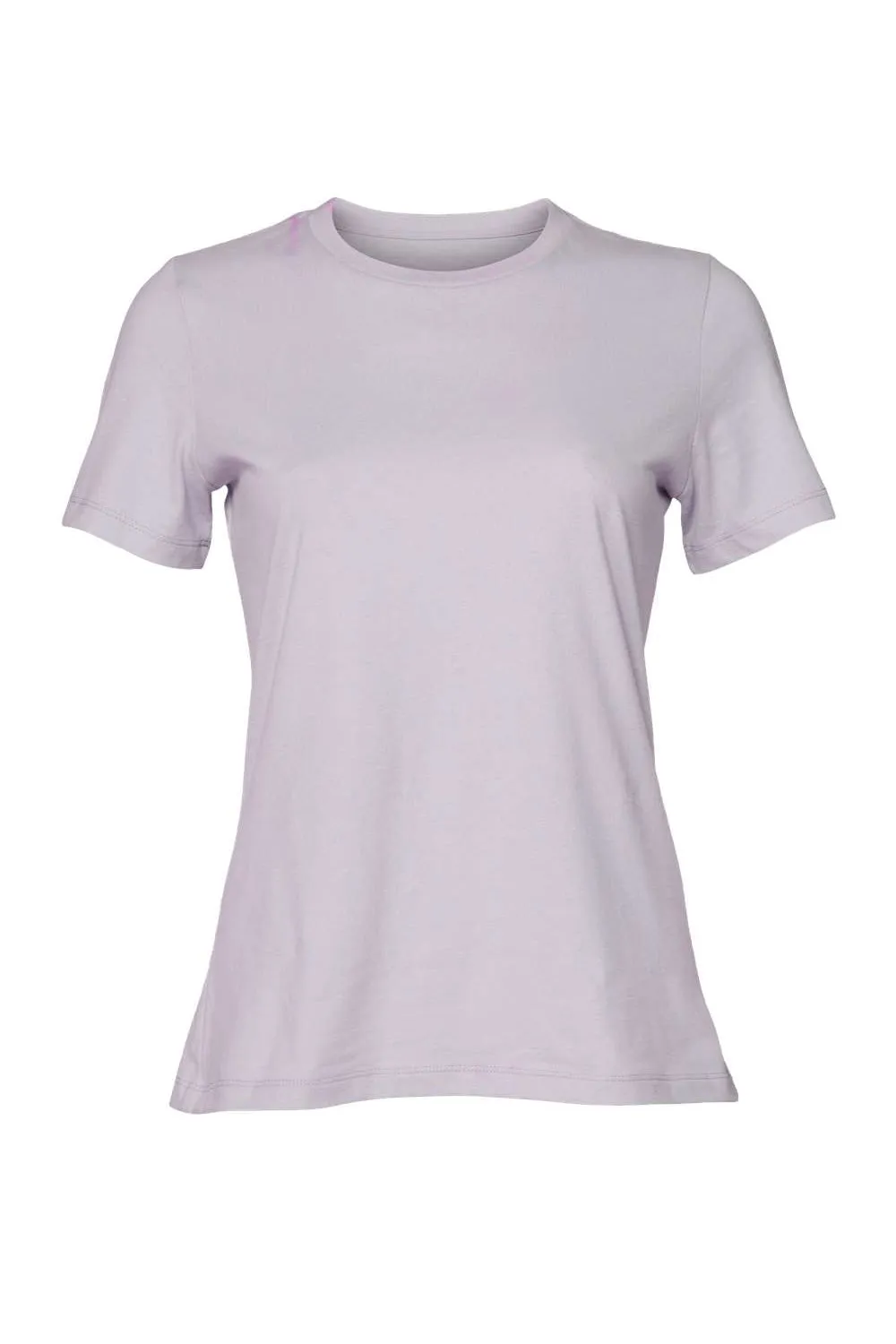 Bella   Canvas Womens Relaxed Jersey Short Sleeve Crewneck T-Shirt - Lavender Purple Dust