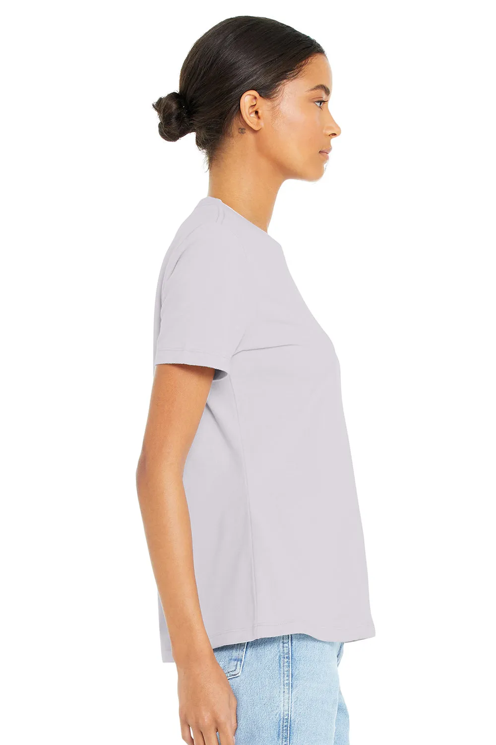 Bella   Canvas Womens Relaxed Jersey Short Sleeve Crewneck T-Shirt - Lavender Purple Dust