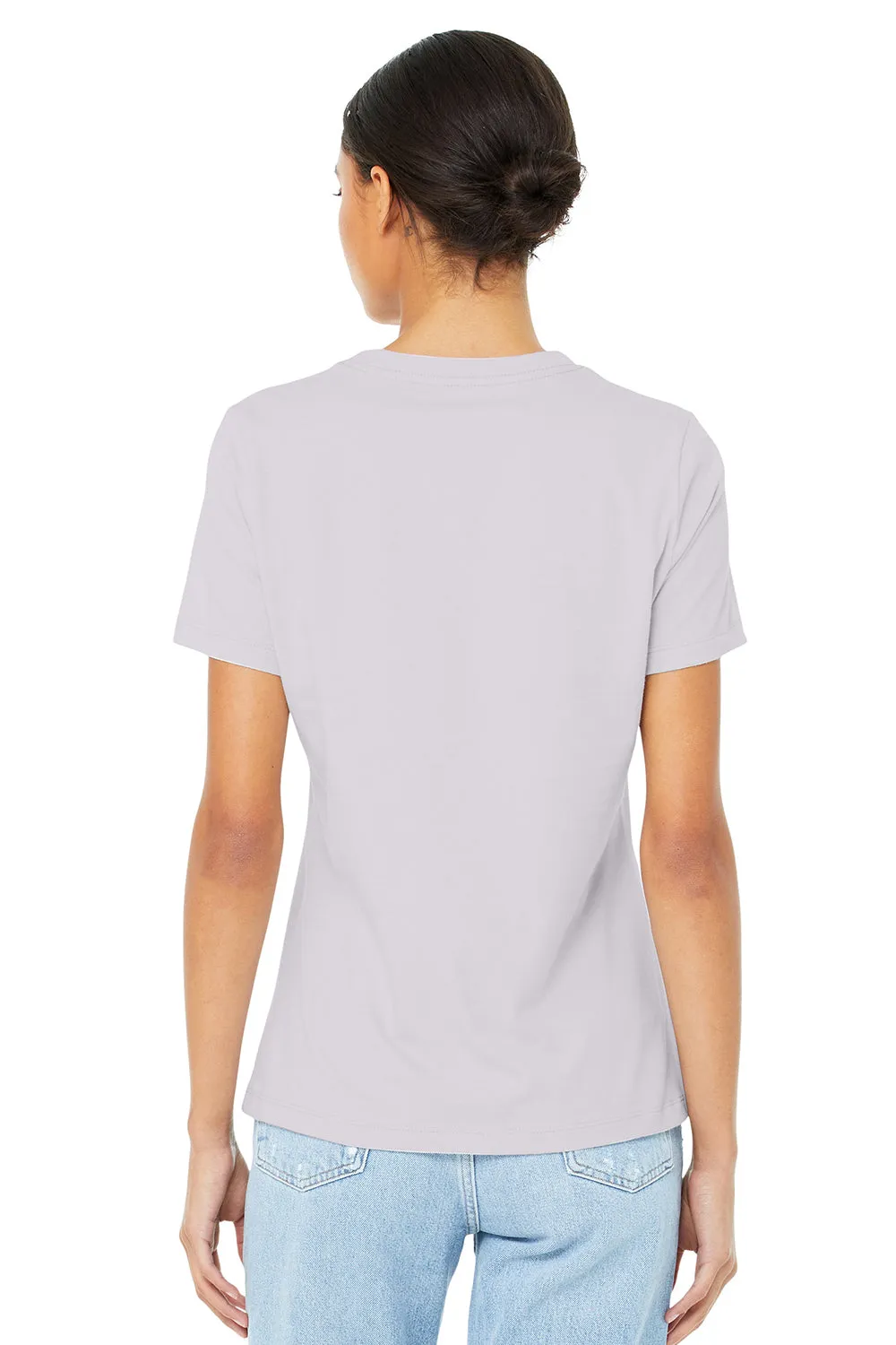 Bella   Canvas Womens Relaxed Jersey Short Sleeve Crewneck T-Shirt - Lavender Purple Dust