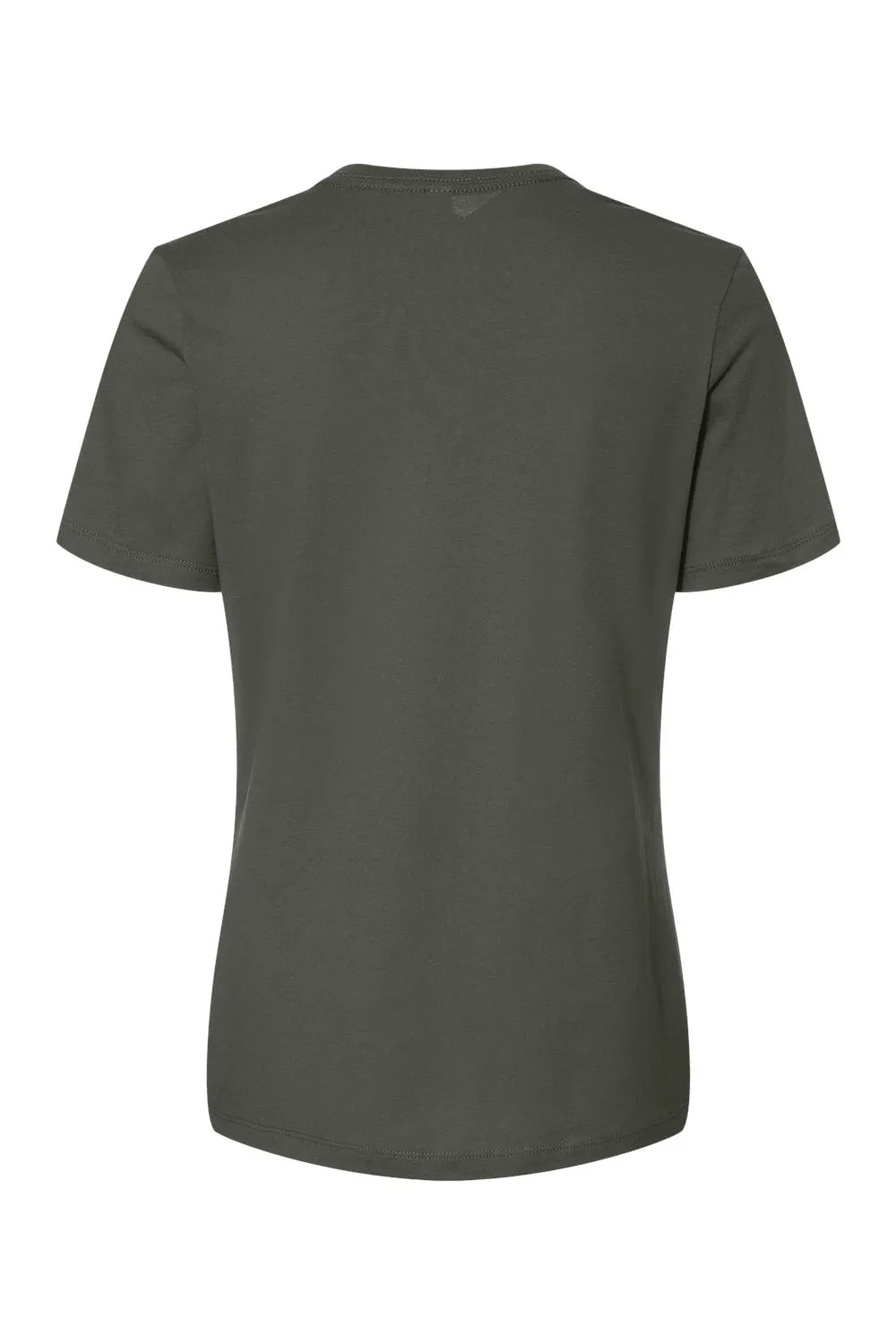 Bella   Canvas Womens Relaxed Jersey Short Sleeve Crewneck T-Shirt - Military Green