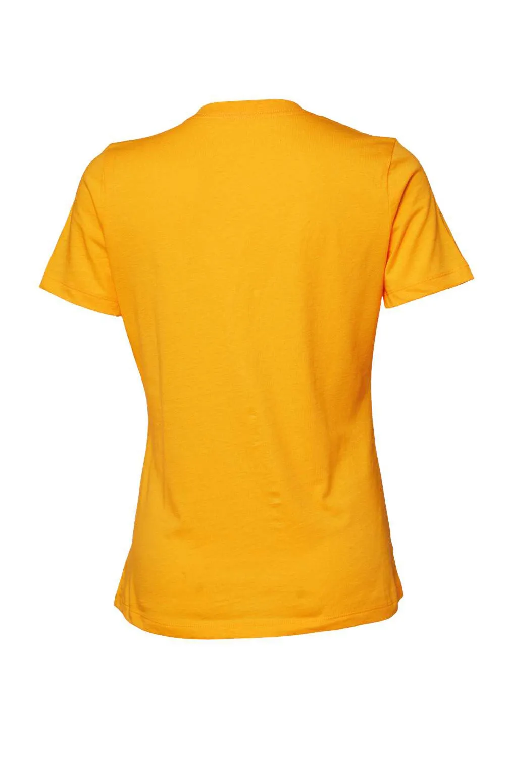 Bella   Canvas Womens Relaxed Jersey Short Sleeve Crewneck T-Shirt - Mustard Yellow