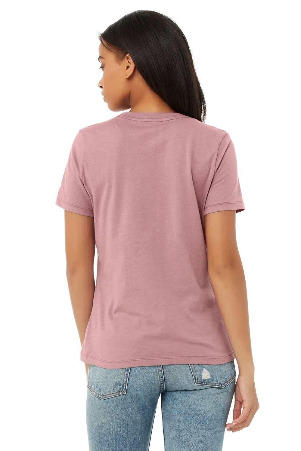 Bella   Canvas Womens Relaxed Jersey Short Sleeve Crewneck T-Shirt - Orchid