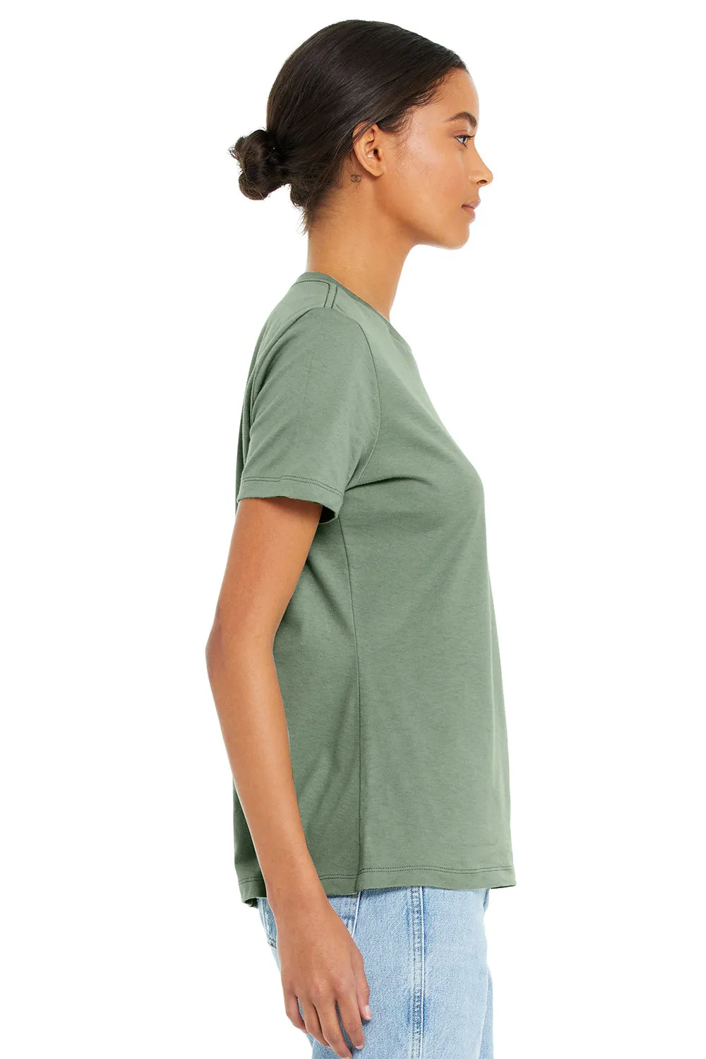Bella   Canvas Womens Relaxed Jersey Short Sleeve Crewneck T-Shirt - Sage Green