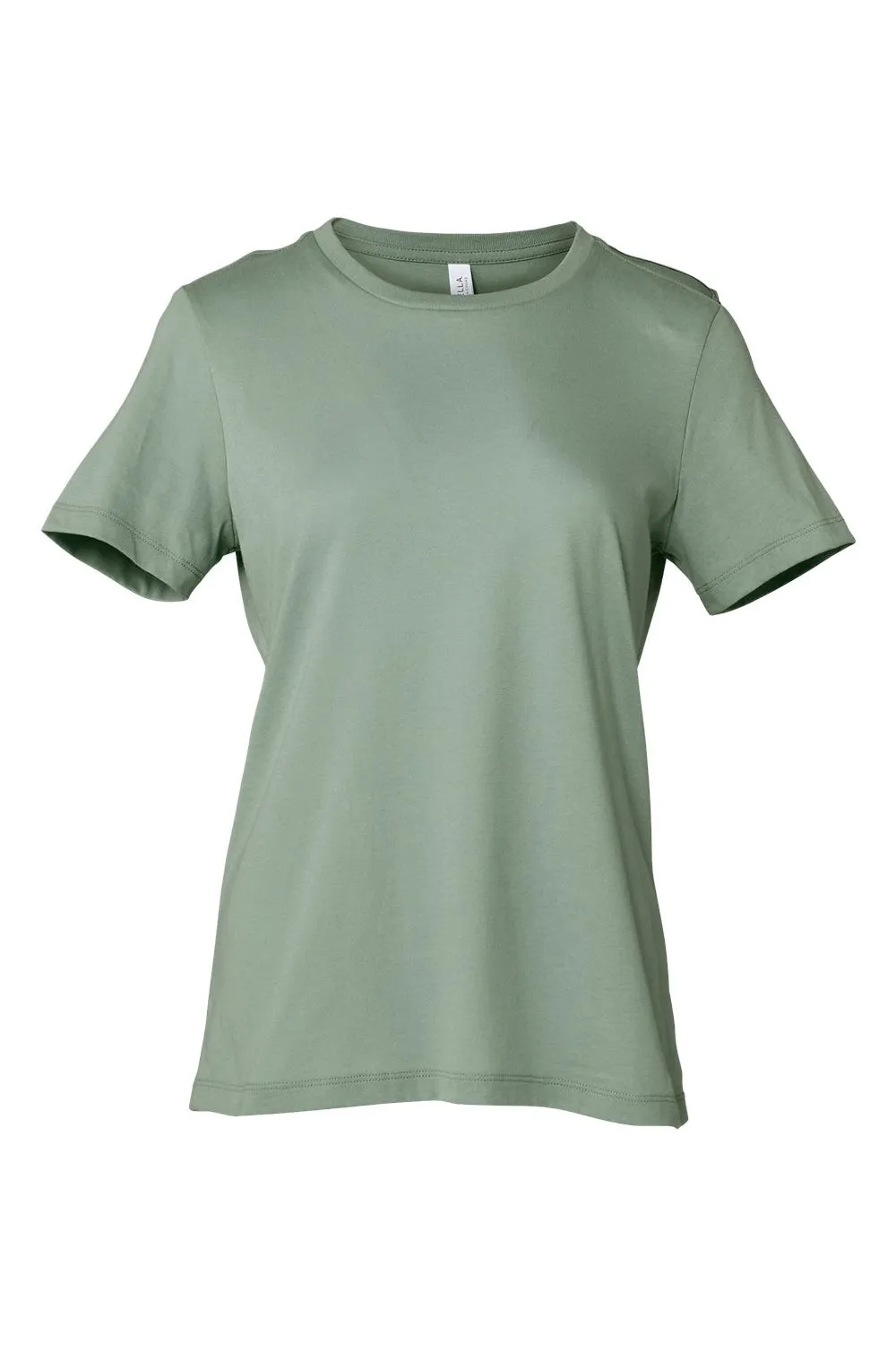 Bella   Canvas Womens Relaxed Jersey Short Sleeve Crewneck T-Shirt - Sage Green