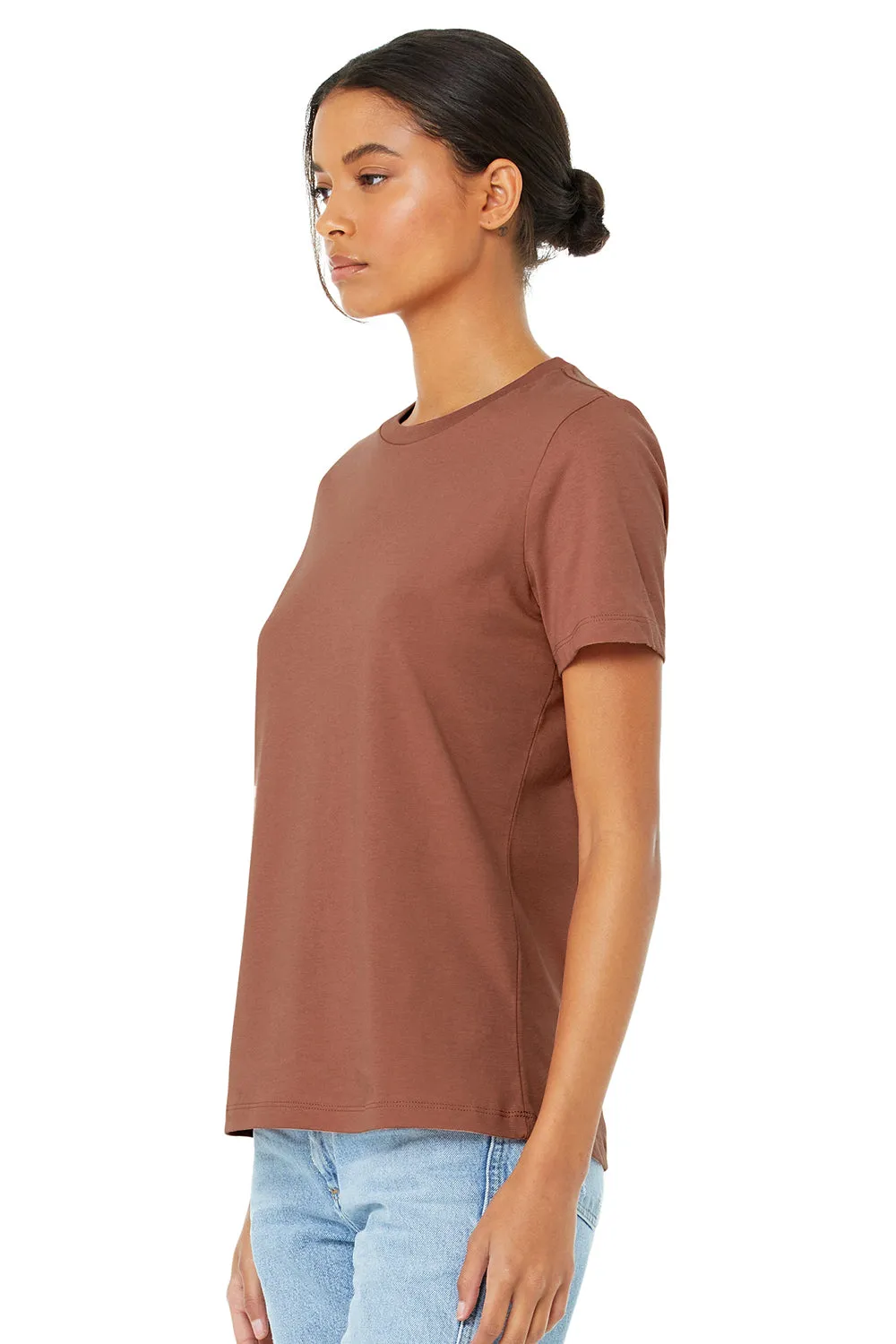 Bella   Canvas Womens Relaxed Jersey Short Sleeve Crewneck T-Shirt - Terracotta