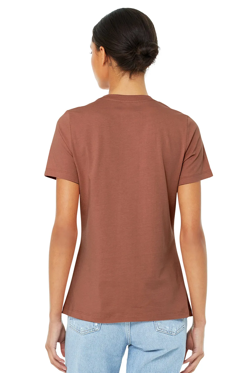 Bella   Canvas Womens Relaxed Jersey Short Sleeve Crewneck T-Shirt - Terracotta