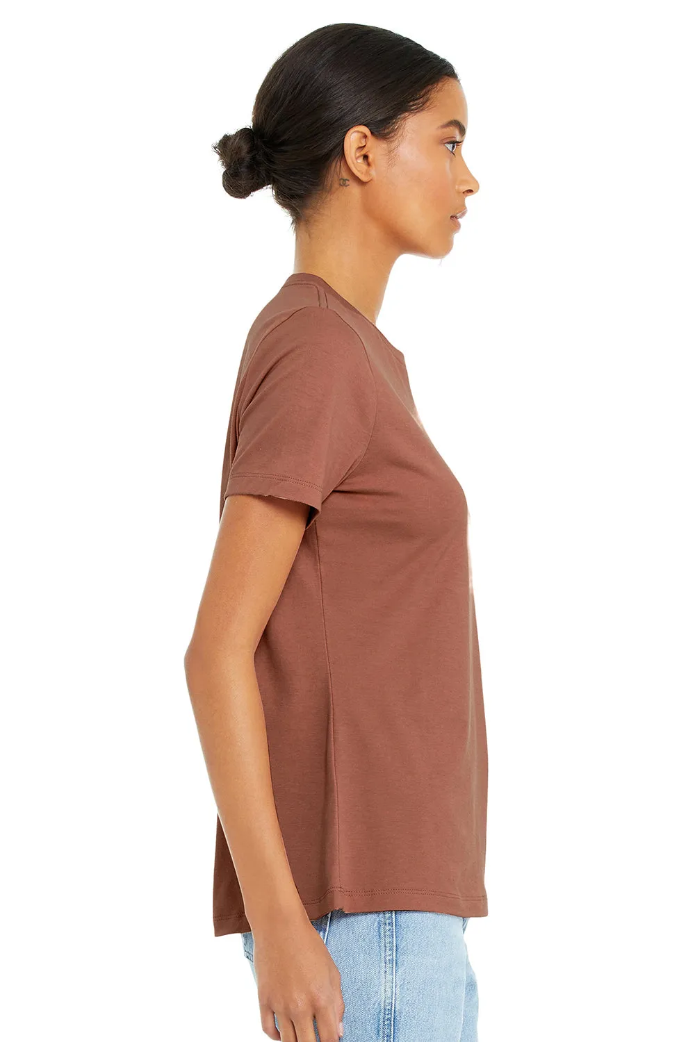 Bella   Canvas Womens Relaxed Jersey Short Sleeve Crewneck T-Shirt - Terracotta