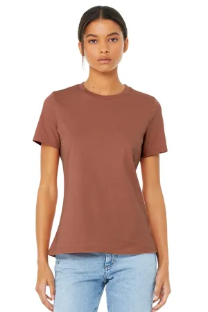 Bella   Canvas Womens Relaxed Jersey Short Sleeve Crewneck T-Shirt - Terracotta