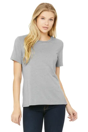 Bella   Canvas Womens Short Sleeve Crewneck T-Shirt - Athletic Grey