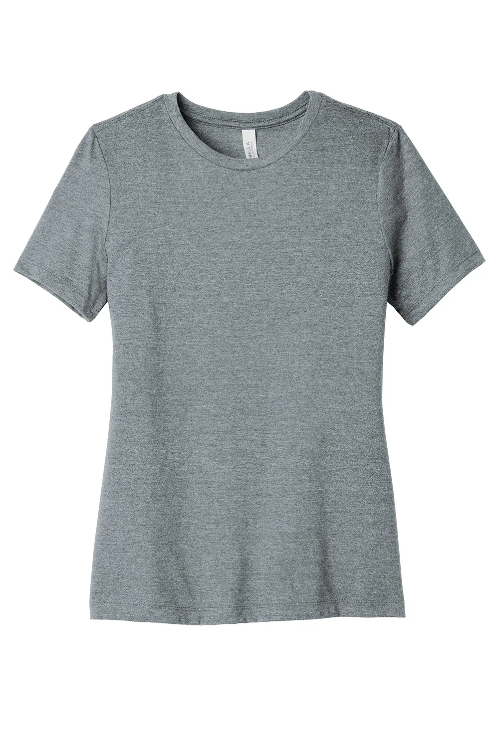 Bella   Canvas Womens Short Sleeve Crewneck T-Shirt - Athletic Grey