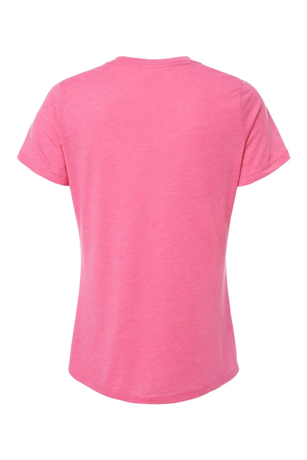 Bella   Canvas Womens Short Sleeve Crewneck T-Shirt - Charity Pink