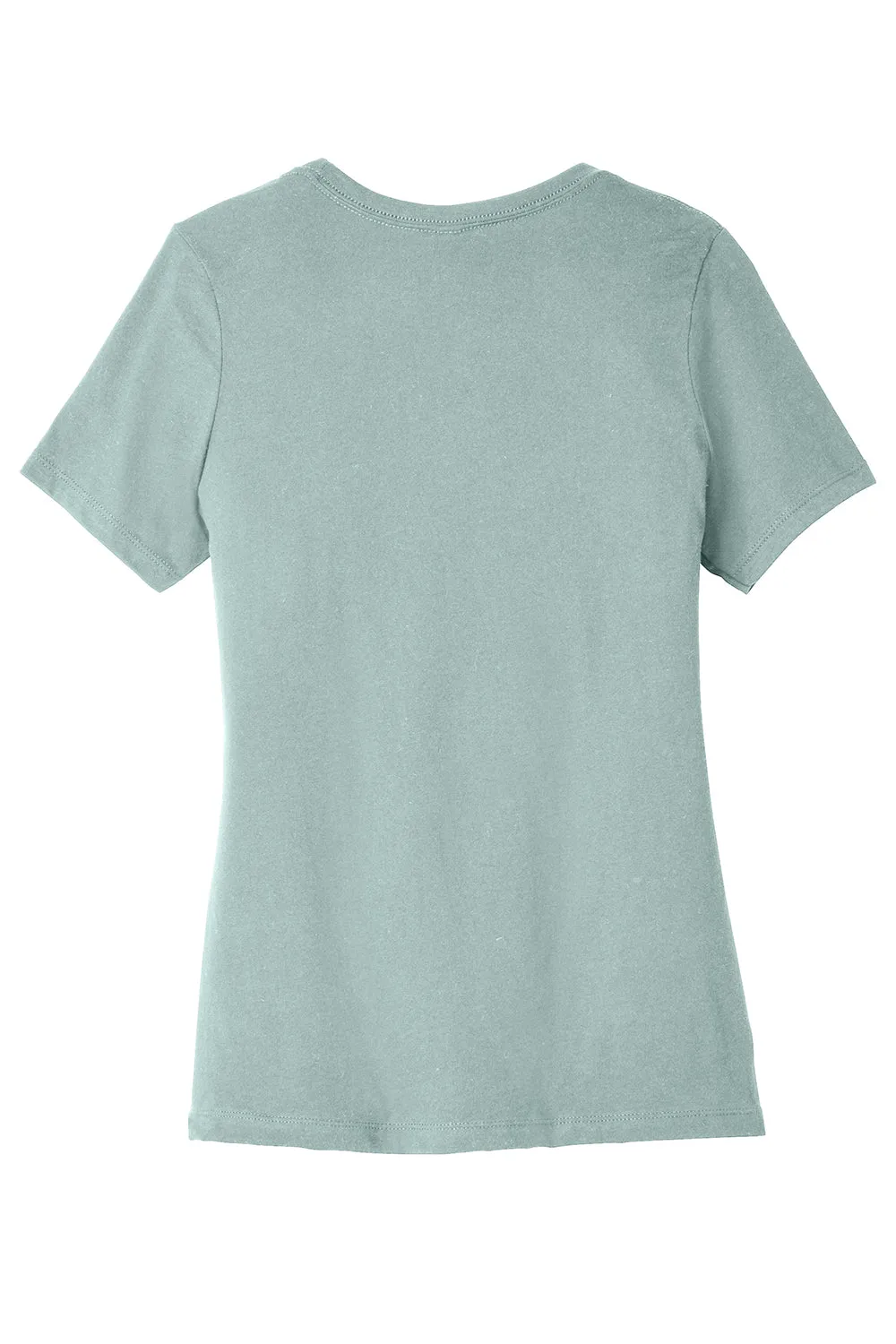 Bella   Canvas Womens Short Sleeve Crewneck T-Shirt - Dusty Blue