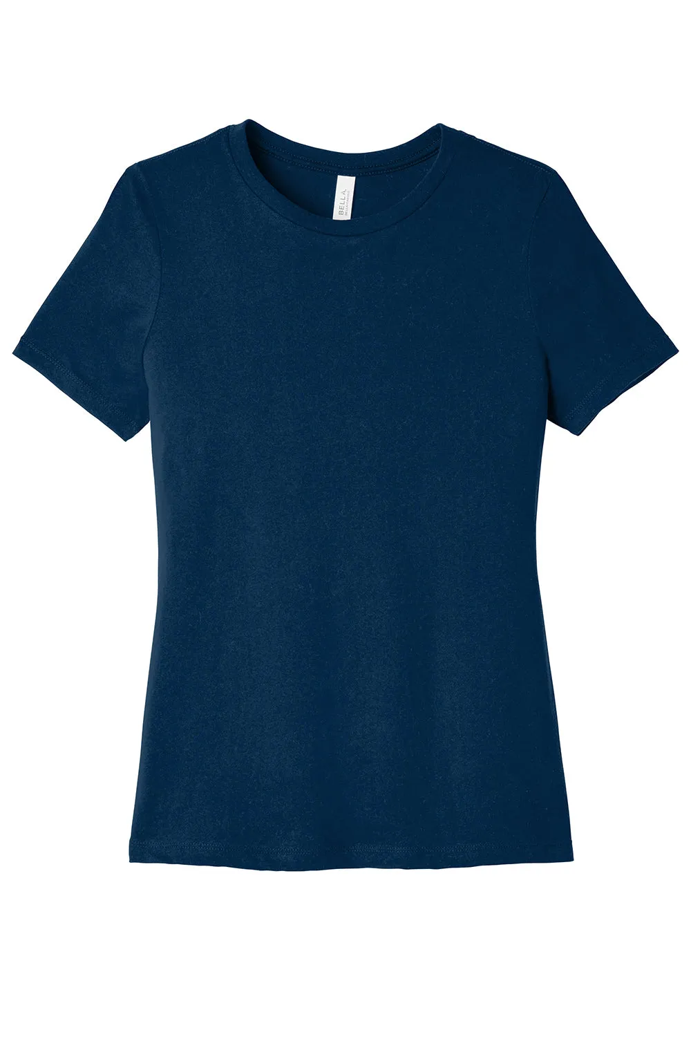 Bella   Canvas Womens Short Sleeve Crewneck T-Shirt - Solid Navy Blue
