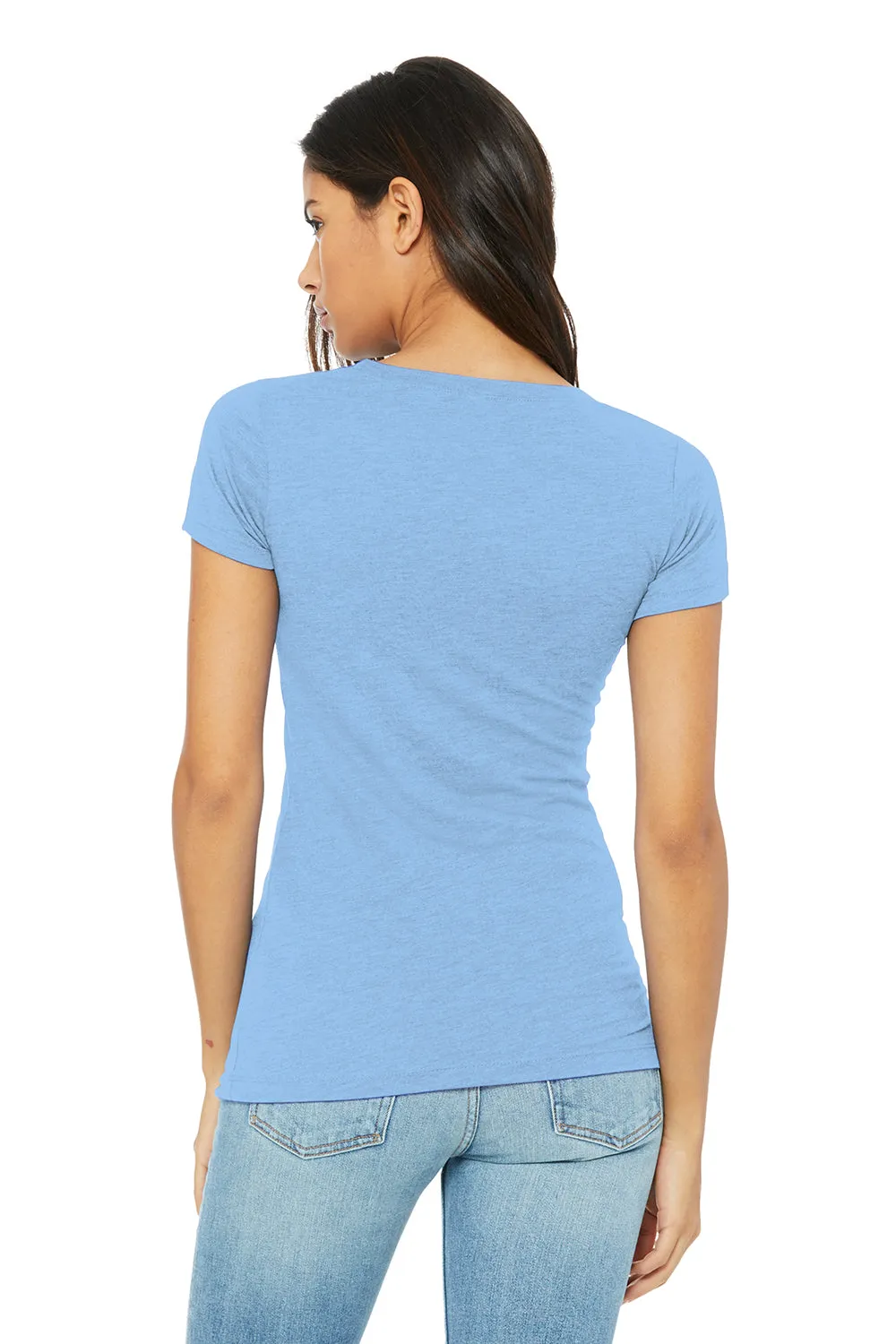 Bella   Canvas Womens The Favorite Short Sleeve Crewneck T-Shirt - Baby Blue