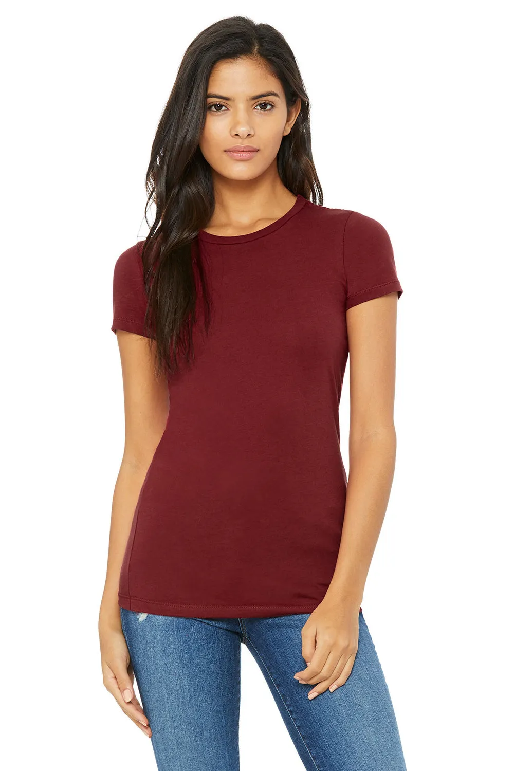 Bella   Canvas Womens The Favorite Short Sleeve Crewneck T-Shirt - Cardinal Red