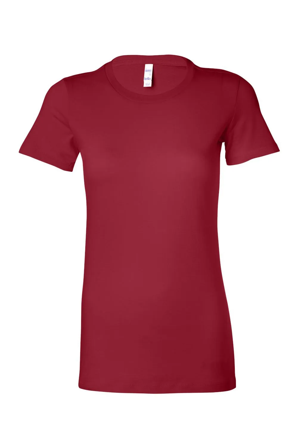 Bella   Canvas Womens The Favorite Short Sleeve Crewneck T-Shirt - Cardinal Red