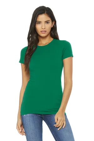 Bella   Canvas Womens The Favorite Short Sleeve Crewneck T-Shirt - Kelly Green - Closeout